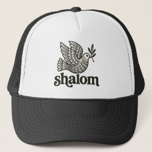 Gorra De Camionero Shalom Paloma Paz Tierra