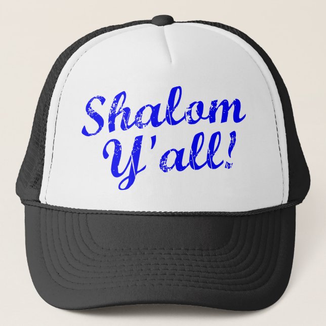 Gorra De Camionero ¡Shalom usted! (Anverso)