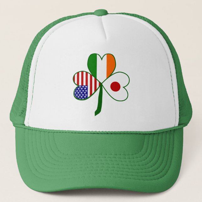 Gorra De Camionero Shamrock de Japón (Anverso)