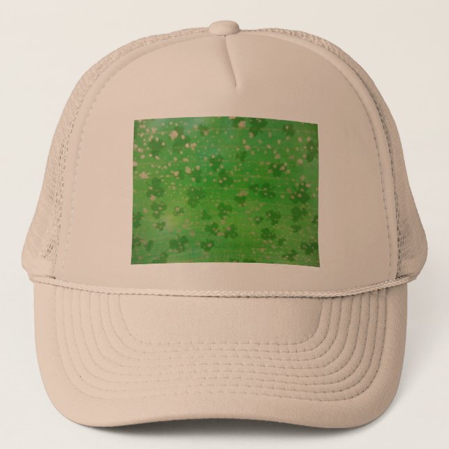 Gorra De Camionero Shamrock dorado (Anverso)