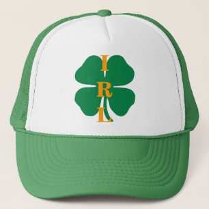 Gorra De Camionero Shamrock "IRL" de Irlanda