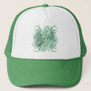 Gorra De Camionero Shamrock irlandés