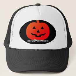 Gorra De Camionero Shamrock plateado Jack O'Lanternrn