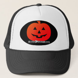 Gorra De Camionero Shamrock plateado Jack O'Lanternrn