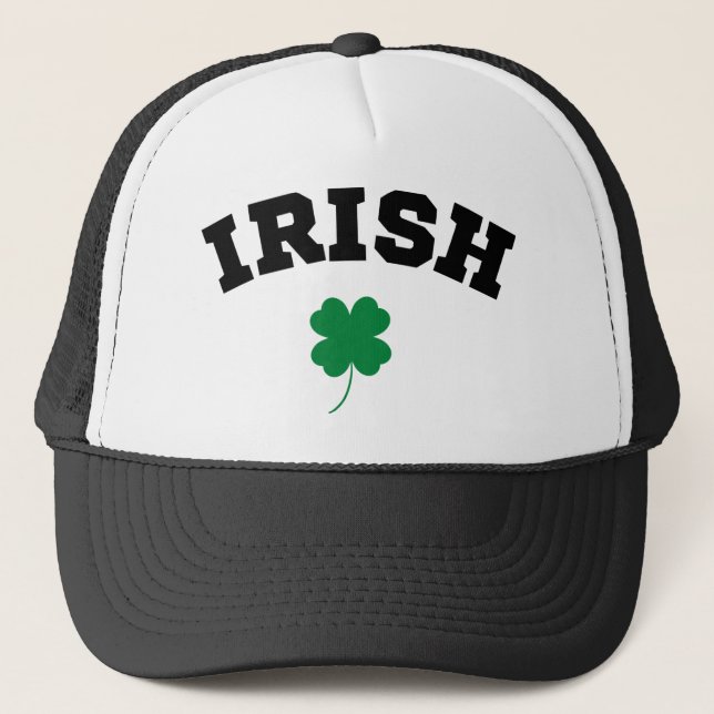 Gorra De Camionero Shamrock St Patrick (Anverso)