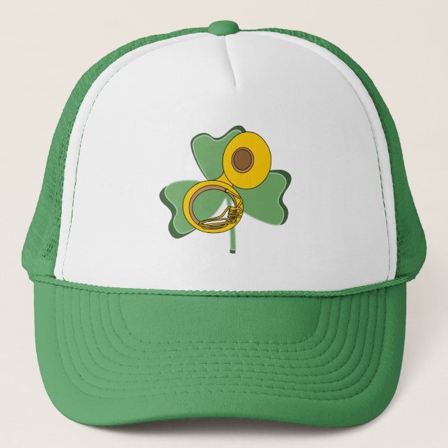 Gorra De Camionero Shamrock Tuba (Anverso)