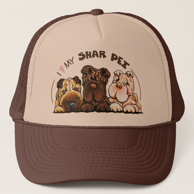 Gorra De Camionero Shar Pei Lover (Anverso)