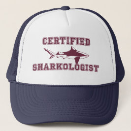 Gorra De Camionero Sharkólogo certificado
