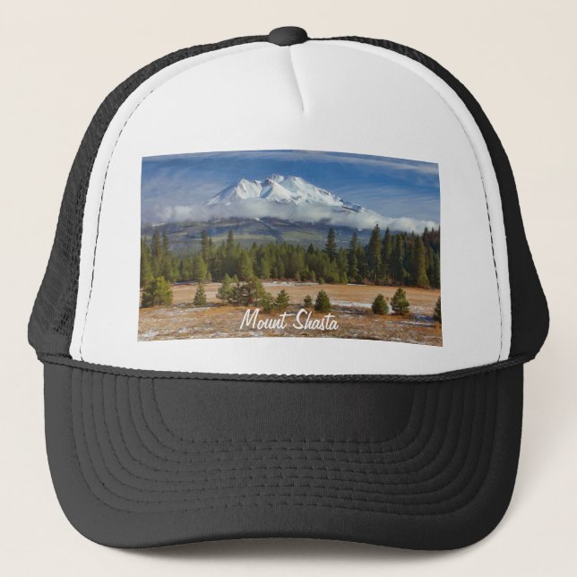 GORRA DE CAMIONERO SHASTA DEL SOPORTE EN NIEVE (Anverso)