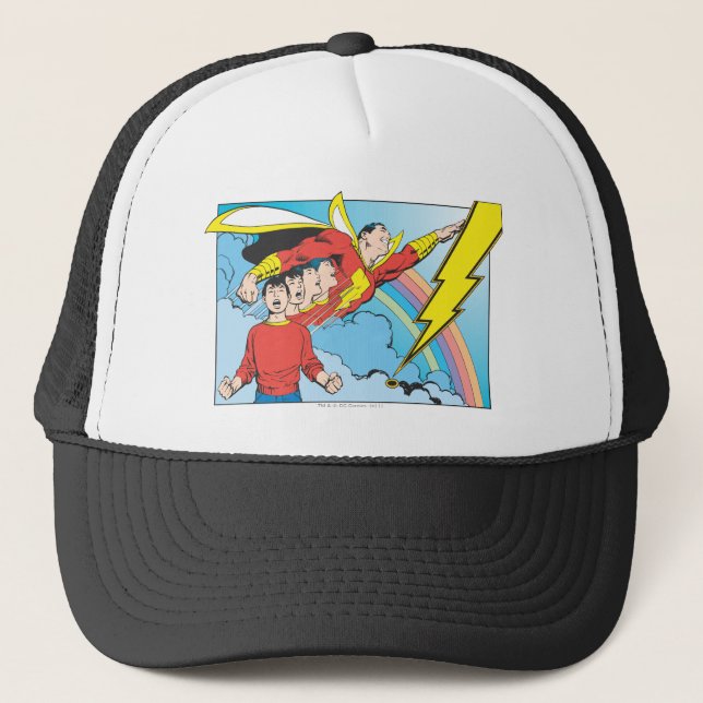Gorra De Camionero SHAZAM/Billy Batson (Anverso)