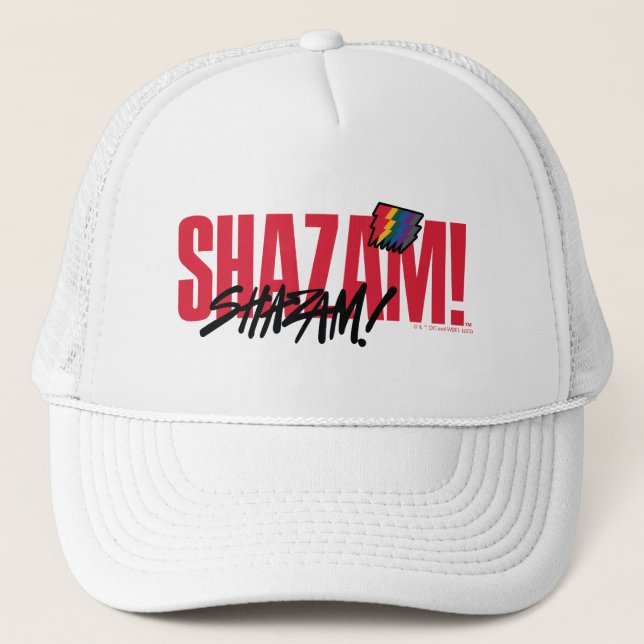 Gorra De Camionero ¡SHAZAM! Furia de los dioses | Logo de los tornill (Anverso)