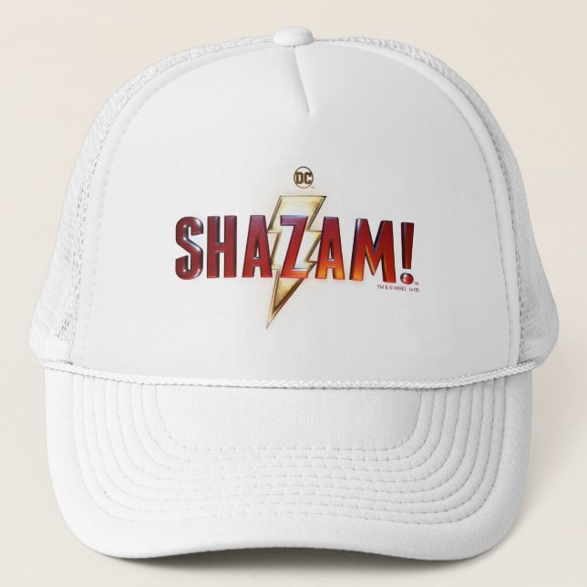 Gorra De Camionero ¡SHAZAM! | Logotipo teatral (Anverso)