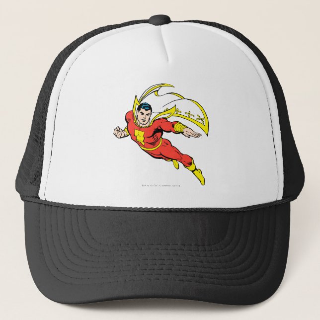 Gorra De Camionero Shazam Soaring (Anverso)
