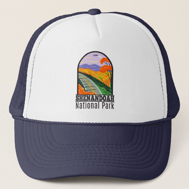 Gorra De Camionero Shenandoah National Park Skyline Drive Virginia   (Anverso)