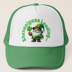 Gorra De Camionero Shenanigans cargando el gracioso genoma de St. Pat