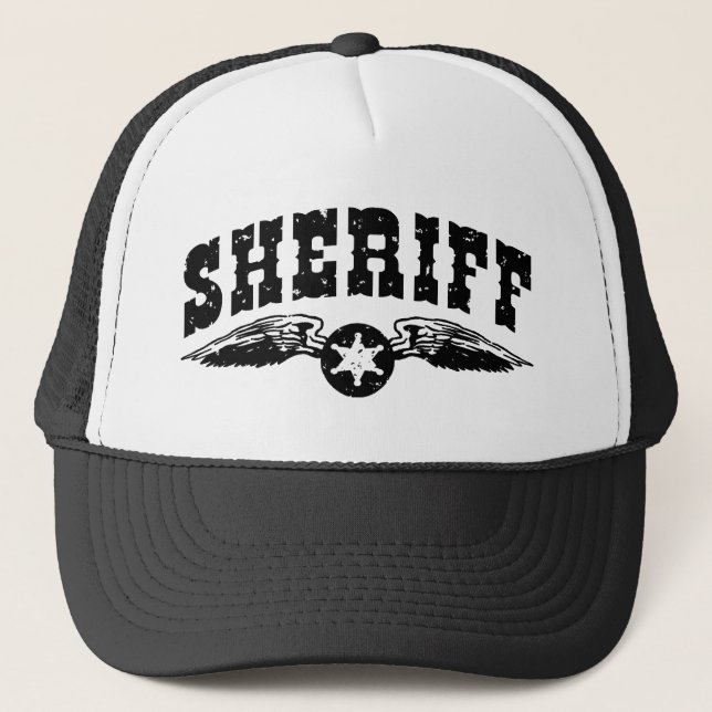 Gorra De Camionero Sheriff (Anverso)