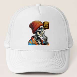 Gorra De Camionero SHHH... A nadie le importa el mensaje rebelde de S