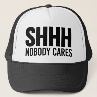 Gorra De Camionero Shhh nadie cuida