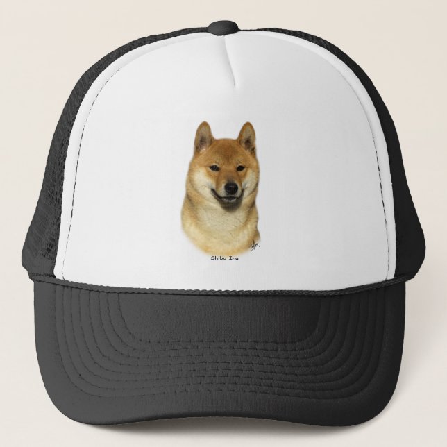 Gorra De Camionero Shiba Inu (Anverso)