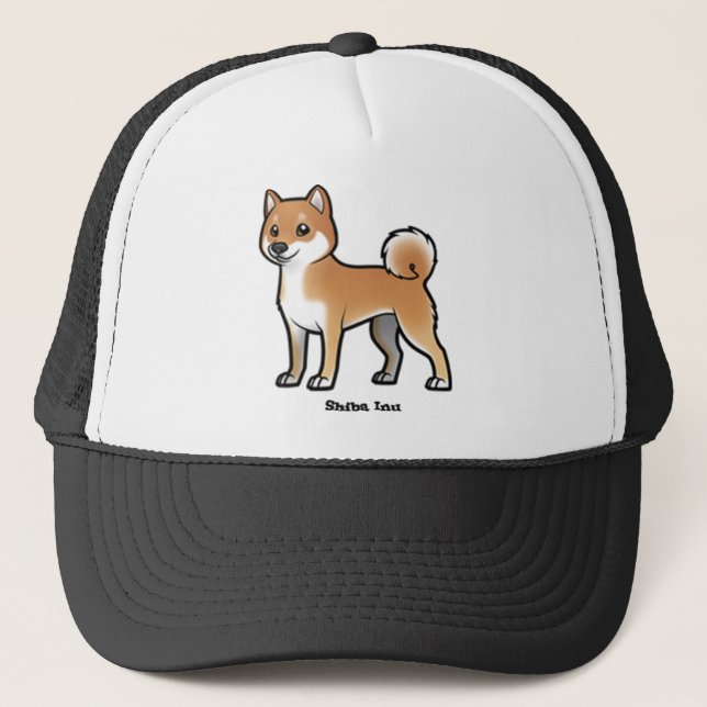 Gorra De Camionero shiba inu (Anverso)