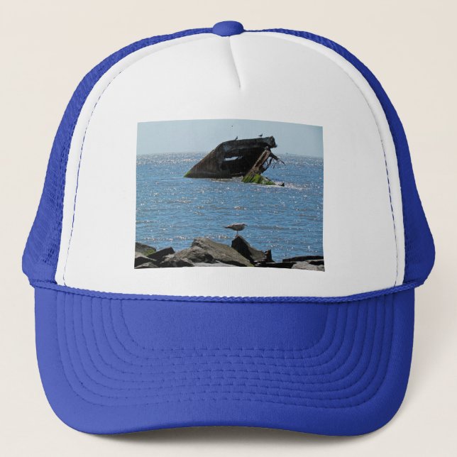 Gorra De Camionero Shipwreck de Cape May (Anverso)