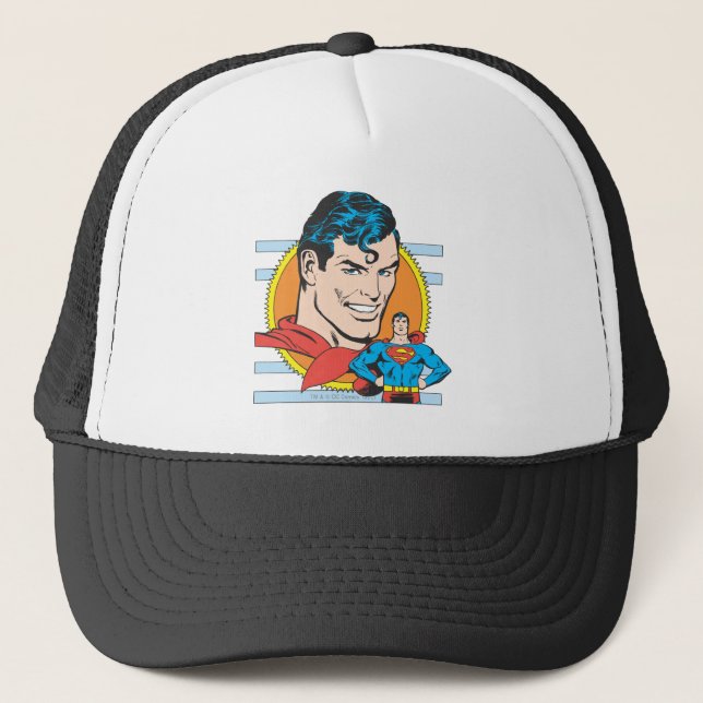 Gorra De Camionero Shot de Superman Head (Anverso)