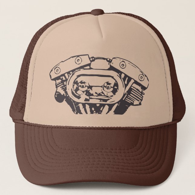 Gorra De Camionero Shovelhead (Anverso)