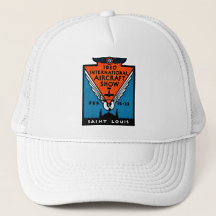 Gorra De Camionero Show Aéreo de St. Louis de 1930