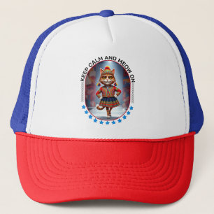 Gorra De Camionero show de moda de gatos divertidos