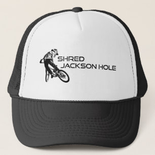 Gorra De Camionero Shred Jackson Hole Wyoming Mountain Bicicleta