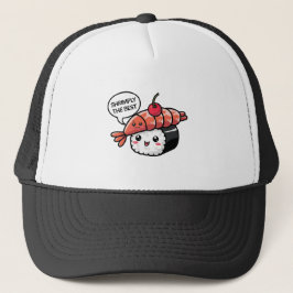 Gorra De Camionero shrimply el mejor sushi kawaii