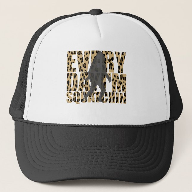 Gorra De Camionero Shufflin Sasquatch (Anverso)