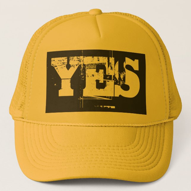 GORRA DE CAMIONERO SÍ (Anverso)
