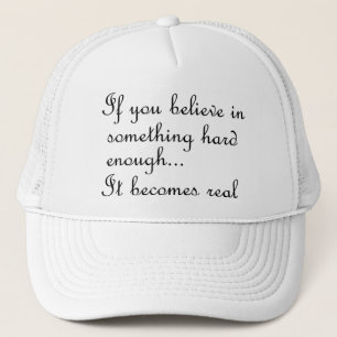 Gorra De Camionero Si cree en algo-gorra