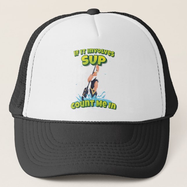 Gorra De Camionero Si Implica SUP, Cuéntame (Anverso)