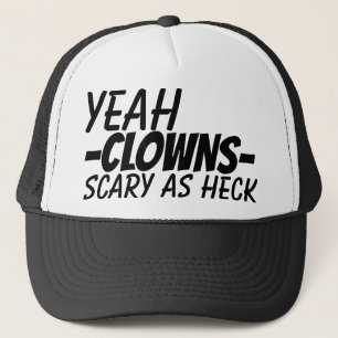 Gorra De Camionero Sí Payasos asustan como demonios