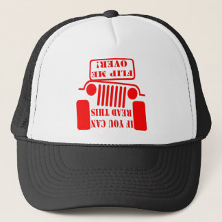 Gorra De Camionero Si Puedes Leer Este Voltear Sobre 4 x 4