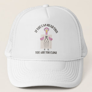 Gorra De Camionero Si puedes leer esto, estás demasiado cerca