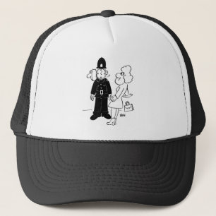 Gorra De Camionero Si quieres saber la hora, pídele a un policía