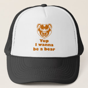 Gorra De Camionero Sí, quiero ser un oso