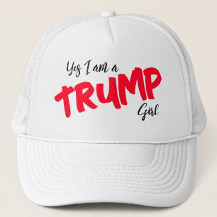 Gorra De Camionero Sí, soy Chica de Trump