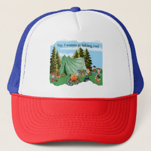 Gorra De Camionero ¡Sí, también quiero ir de excursión!