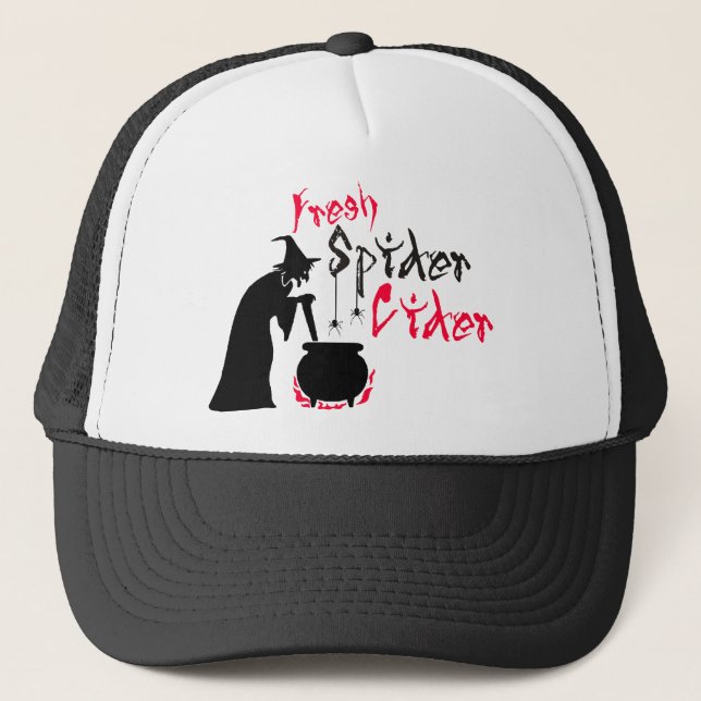 Gorra De Camionero Sidra fresca de la araña (Anverso)