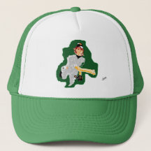 Gorra de camionero : Siempre en el plato .