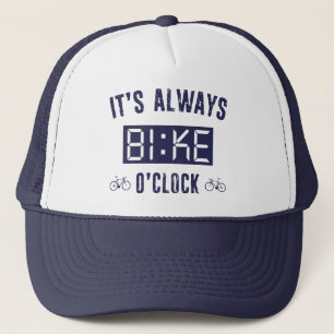 Gorra De Camionero Siempre es la bicicleta O'Clock