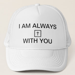 Gorra De Camionero SIEMPRE ESTOY CONTIGO ✝ - Cristo es Rey