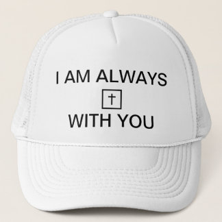 Gorra De Camionero SIEMPRE ESTOY CONTIGO ✝ - Cristo es Rey