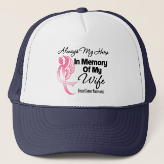 Gorra De Camionero Siempre mi héroe en la memoria esposa - cáncer de 