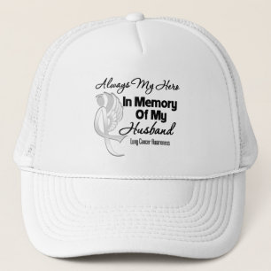 Gorra De Camionero Siempre mi héroe en marido de la memoria - cánce