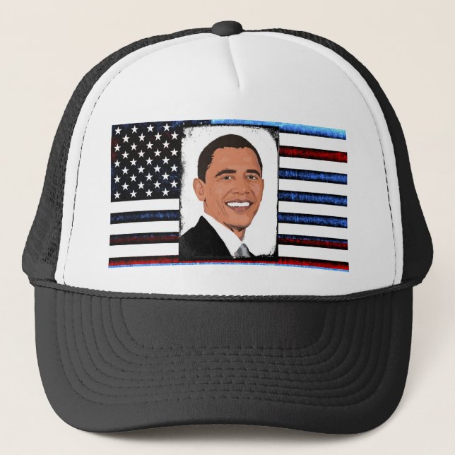 Gorra De Camionero Siempre mi Presidente Barack Obama Cap (Anverso)